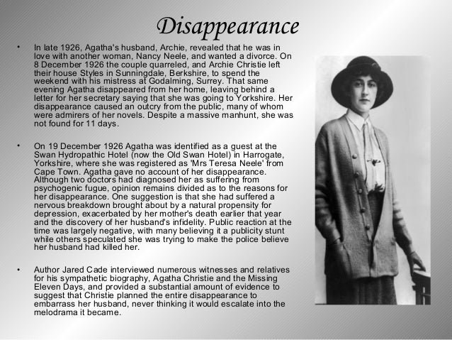 a literary analysis and a comparison of agatha christie and sheila radley Log in with facebook literature essays essays and term papers are carefully selected by gradesaver for academic research and citation these highest quality papers are primarily written by students and provide critical analysis. a literary analysis and a comparison of agatha christie and sheila radley Log in with facebook literature essays essays and term papers are carefully selected by gradesaver for academic research and citation these highest quality papers are primarily written by students and provide critical analysis.